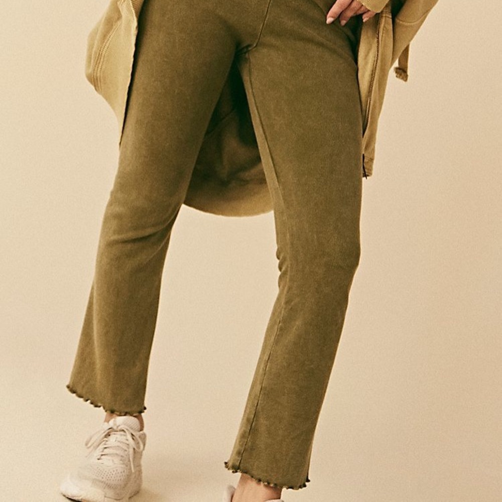 FreePeople Right-On Ribbed Pants - Picture 2 of 8